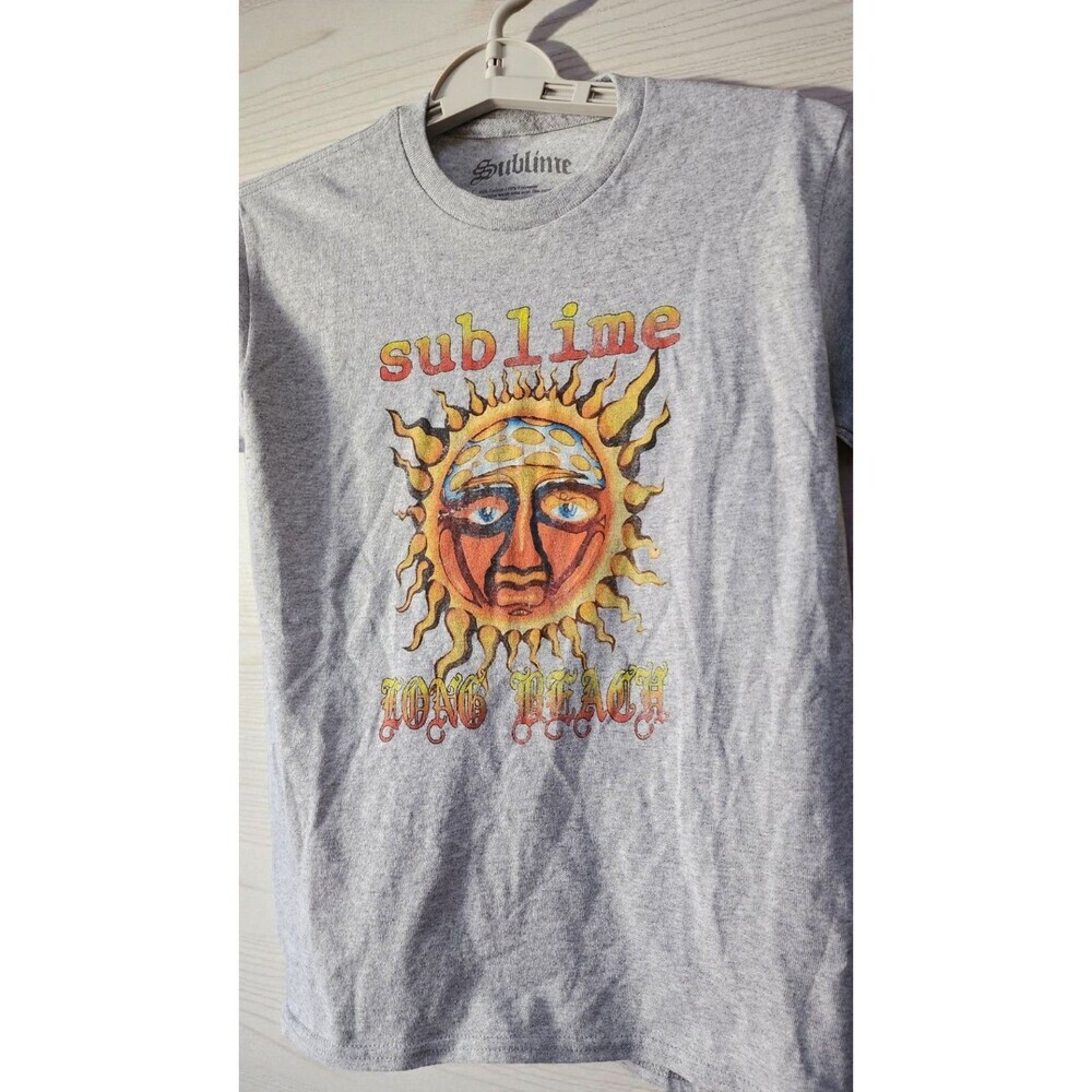 Sublime‎ Long Beach Sun T-Shirt Juniors Medium New D25 Excellent Nice